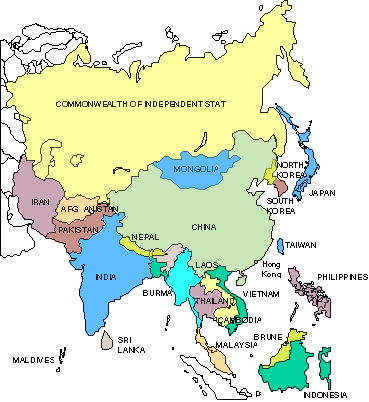 Asia Map