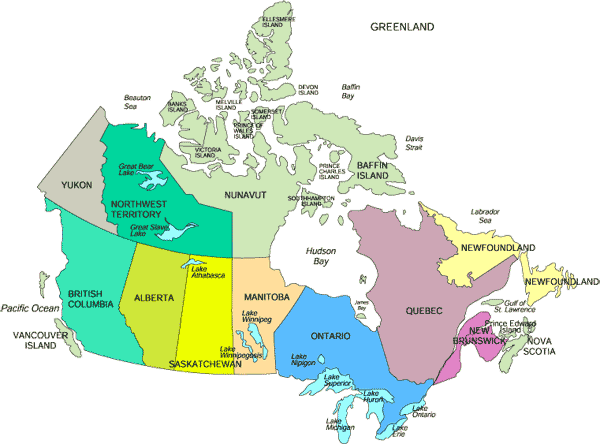 Canada Map